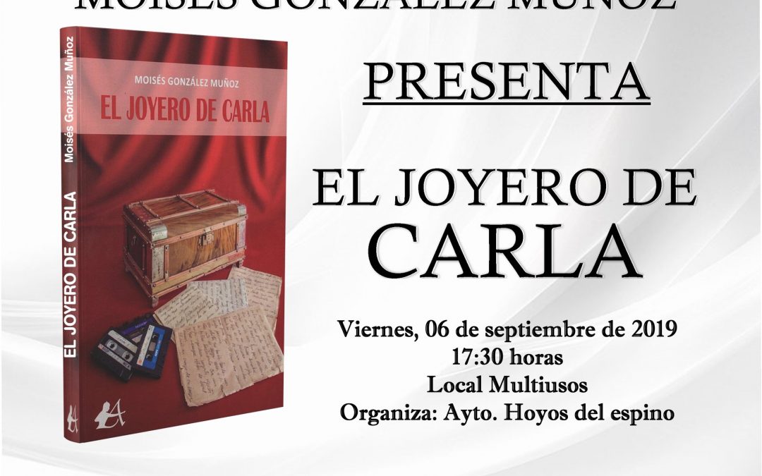 Presentación del libro «El Joyero de Carla»