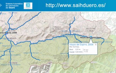 Restricción de usos concesionales en el río Tormes