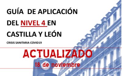 ACTUALIZACIÓN 18/11/20 Guía de Aplicación del Nivel 4 por Covid-19