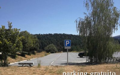 Espacio reservado aparcamiento de autocaravanas