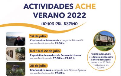 Actividades de ACHE verano 2022