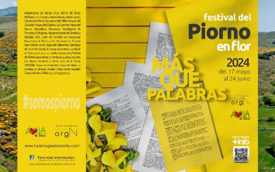 Del 17 de mayo al 24 de junio 2024 Festival del Piorno en Flor